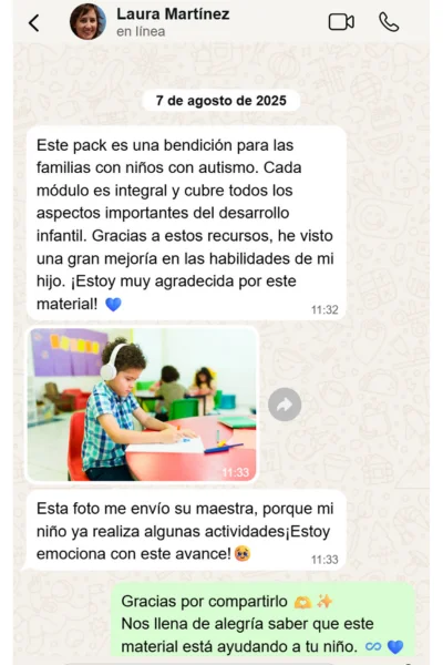 Laura Martínez- Madre de niño autista