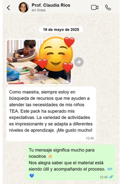 Claudia Ríos- Profesora inclusiva