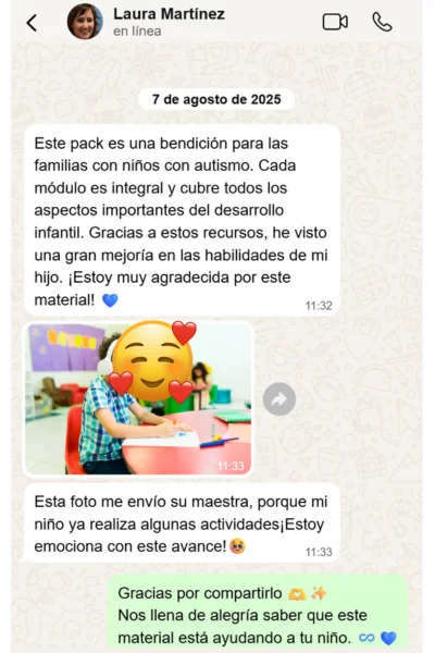 Laura Martínez- Madre de niño autista